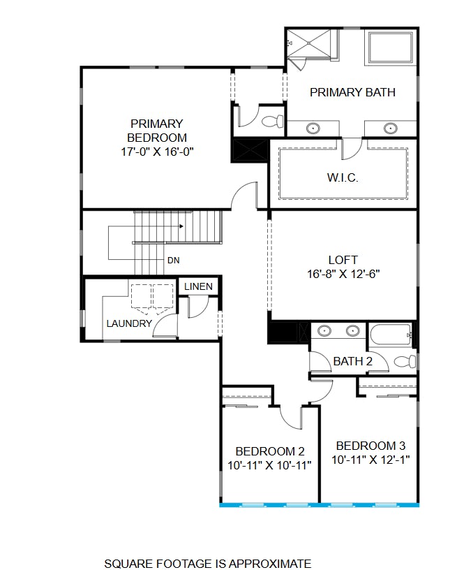 Plan 3 Floorplan 1