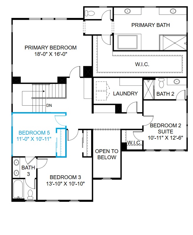 Plan 4 Floorplan 2