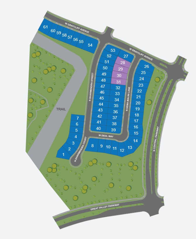 Site Plan for Campelli at Lakehaven / Campelli at Lakeshore