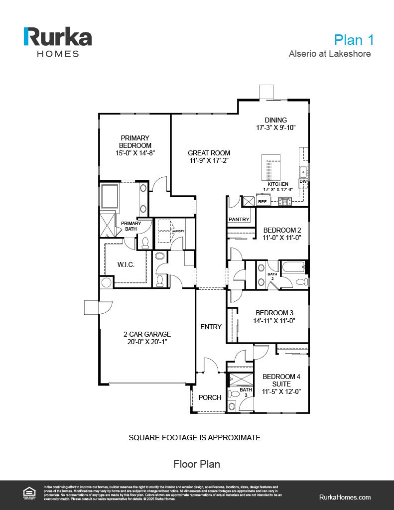 Plan 1 Floorplan 1