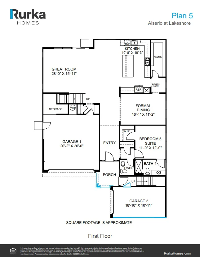 Plan 5 Floorplan 2
