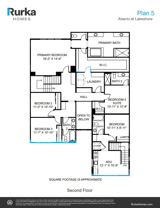 Plan 5 Floorplan 1
