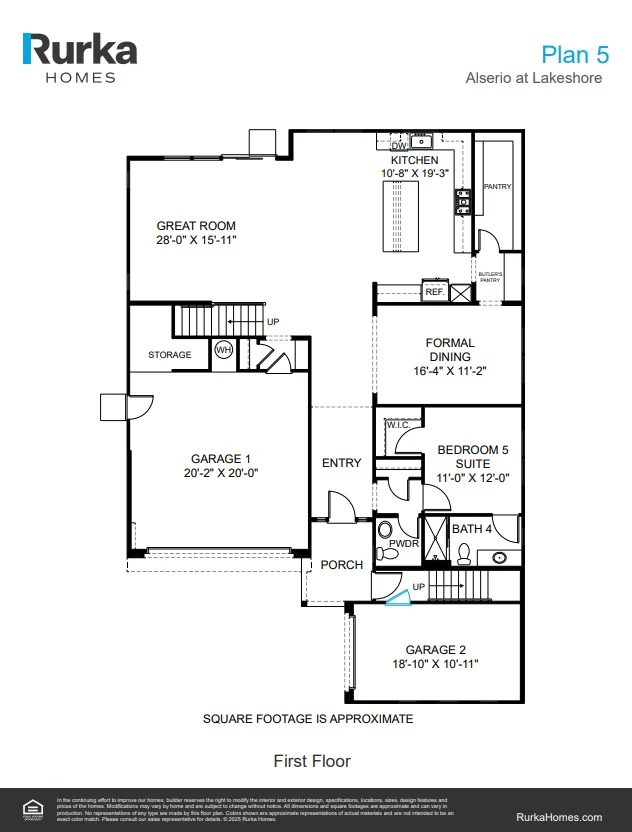 Plan 5 Floorplan 2