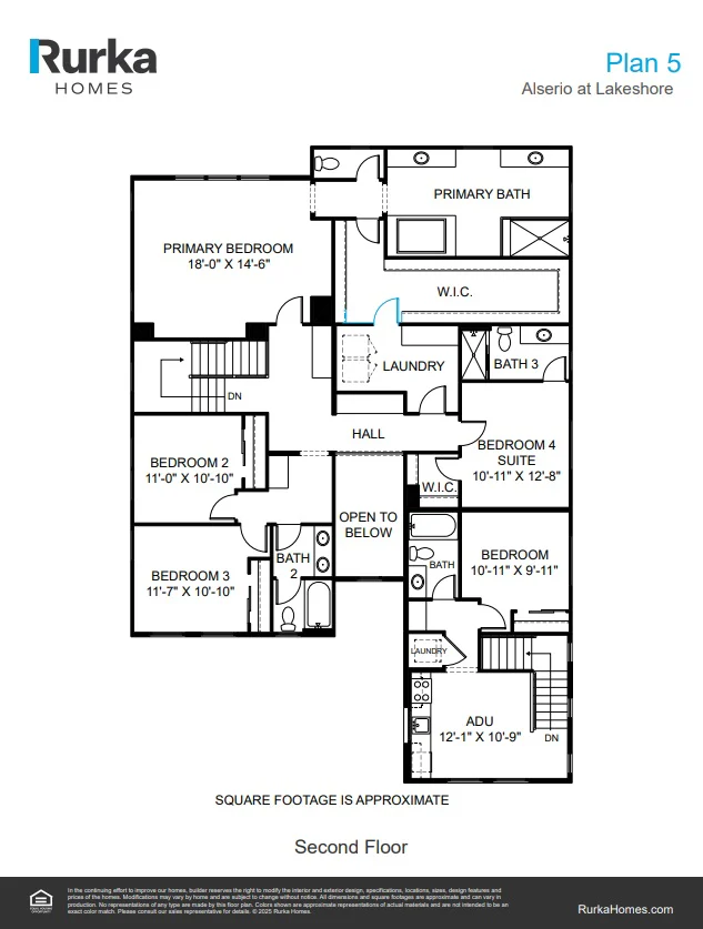 Plan 5 Floorplan 1