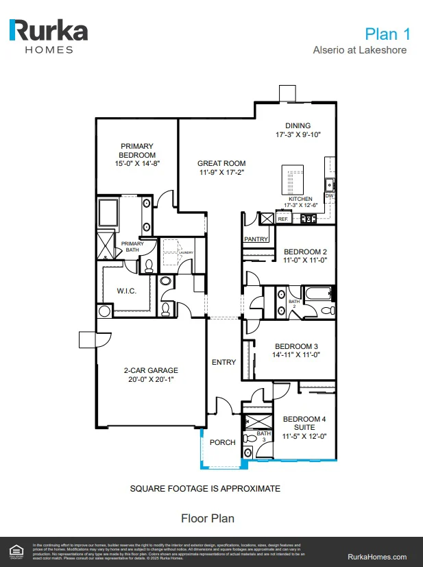 Plan 1 Floorplan 1