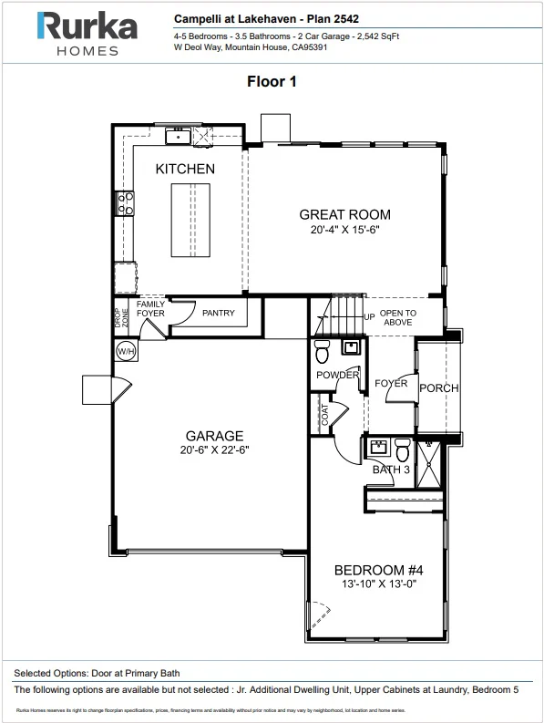 2542 Floorplan 2
