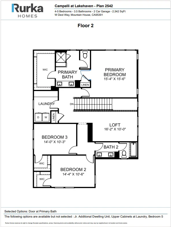 2542 Floorplan 1