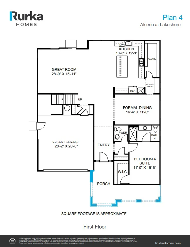 Plan 4 Floorplan 2