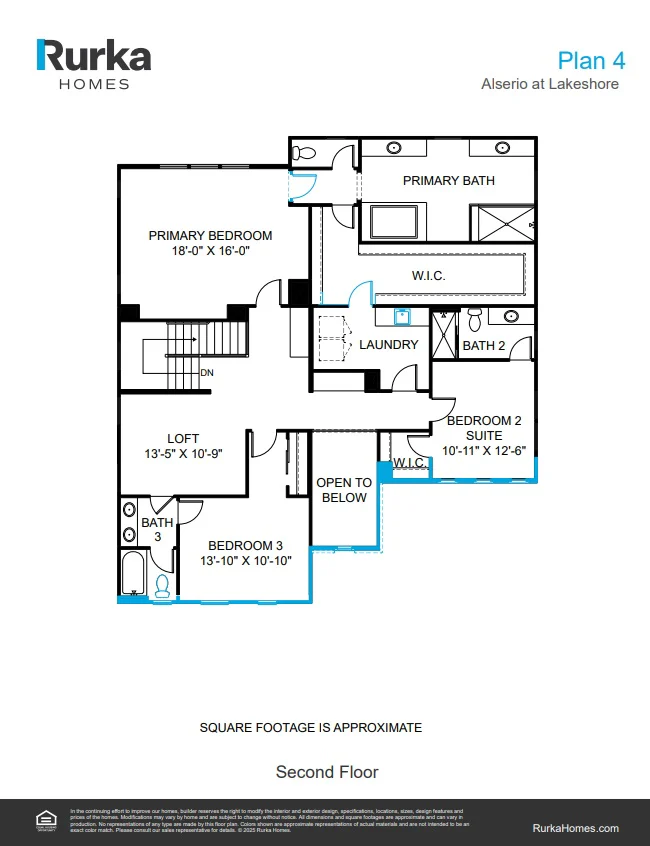 Plan 4 Floorplan 1